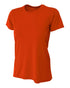 A4 Women's Cooling Performance Crew, Sizes 2XL-4XL (NW3201), Color 'Athletic Orange'